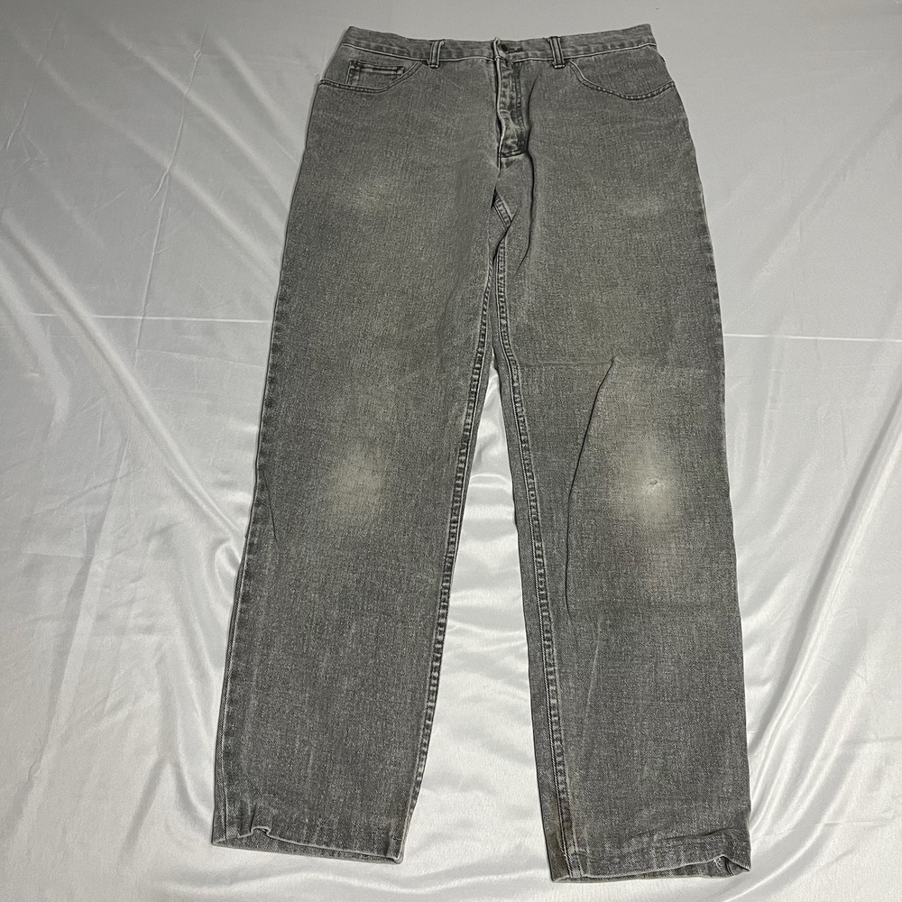 Vintage Union Bay jeans Men's 32 Gray Grunge Skate Y2K Relaxed Fit Distressed